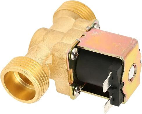 Electric Magnetic Valve Electric Valve NC Solenoid Valve DC12V G3/4 Normal Closed Brass Electric Solenoid Valve for Water in Saudi Arabia