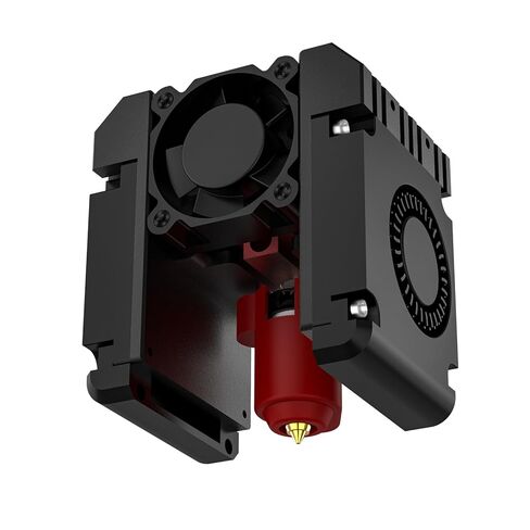إطار Armor V3.5 متكامل بالكامل باستخدام الحاسب الآلي المعدني بدرجة حرارة عالية 300 درجة مئوية وتدفق عالي 600 مم/ثانية مجموعة نهاية ساخنة للطباعة عالية السرعة مع 3 مراوح ترقية لـ Ender 3/Ender 3 V2/Ender 3 pro/Ender 3 neo in Kuwait