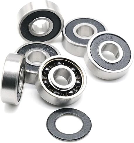2PC S689RS 9x17x5mm ABEC-7 Stainless Steel Hybrid Ceramic Bearings Rubber Sealed Bearing 689 689RS in Saudi Arabia