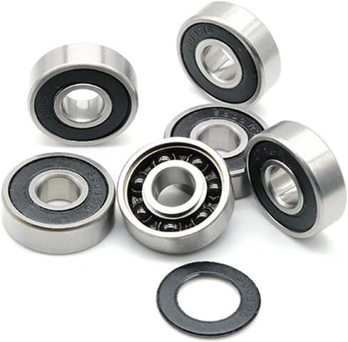 2PC S689RS 9x17x5mm ABEC-7 Stainless Steel Hybrid Ceramic Bearings Rubber Sealed Bearing 689 689RS in Saudi Arabia