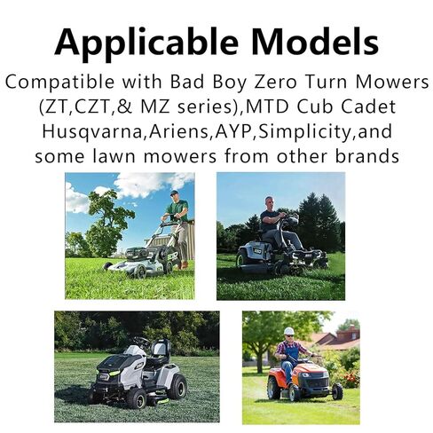 ملف لولبي 12 فولت متوافق مع جزازات Bad Boy Zero Turn ZT CZT MZ، MTD، Toro، Husqvarna - استبدال 108-5349-00 925-1426A 725-0771 725-1426 (3 أطراف بديلة عالمية 12 فولت) in Kuwait