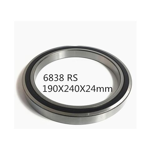 1PCS 6838 2RS 190x240x24mm Metric Thin Wall Bearing 6838 RS in Saudi Arabia