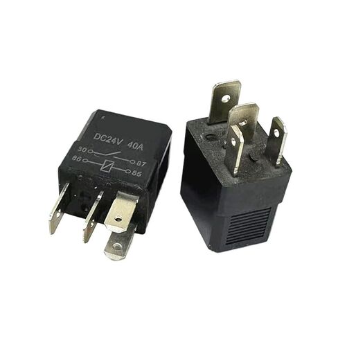 1 قطعة أربعة دبابيس 5 دبابيس 40A 12V24V سيارة مضخة زيت تكييف الهواء مروحة عالية شعاع التتابع (40A12V 5 دبابيس) in Kuwait