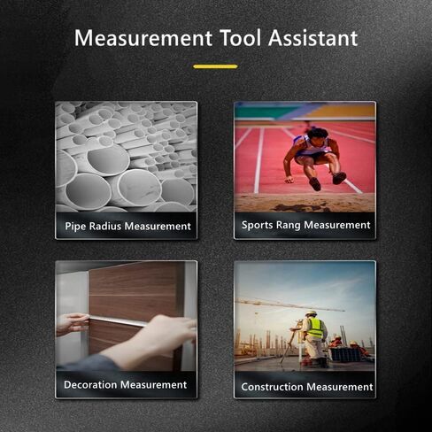 Utoolmart 100m / 328ft Tape Measure, Portable Steel Frame Ruler, Metric Scale Stainless Steel Ruler, Precision Measuring Tools in Saudi Arabia