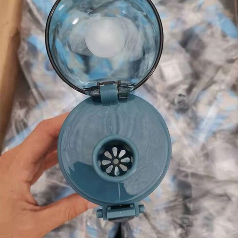 780ml Clear Plastic Leakproof Drinking Cup Sports Water Bottle Drinking Bottle(white-Frosted) in Saudi Arabia