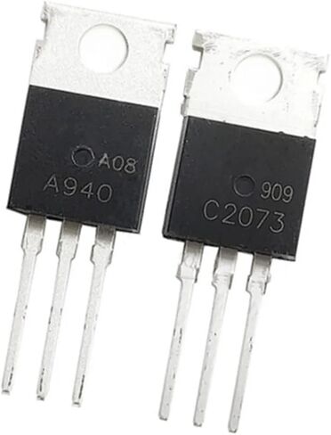 5 أزواج 2SA940 2SC2073 A940 C2073 TO-220 زوج الصوت أنبوب TO220 10 قطعة (2SA940 10 قطعة) in Kuwait