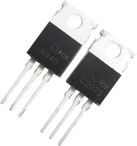 5 أزواج 2SA940 2SC2073 A940 C2073 TO-220 زوج الصوت أنبوب TO220 10 قطعة (2SA940 10 قطعة) in Kuwait