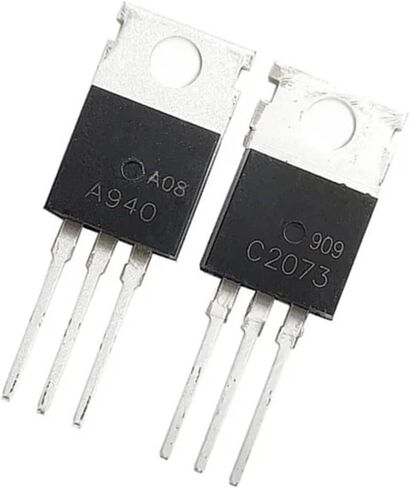 5 أزواج 2SA940 2SC2073 A940 C2073 TO-220 زوج الصوت أنبوب TO220 10 قطعة (2SA940 10 قطعة) in Kuwait