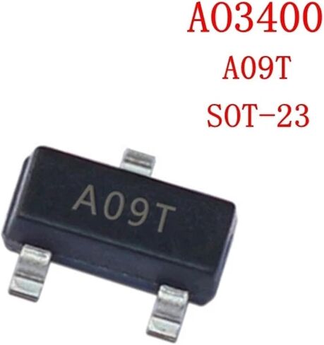 AO3400 SOT23 AO3400A SOT-23 A09T SOT SMD MOSFET 50Pcs in Saudi Arabia