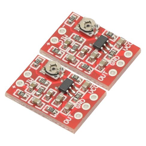 2PCS DC 3-5V Electret Microphone Preamplifier Module with Voice Compression Amp Sound Amplifier Board Adjustable 5-30db in Saudi Arabia