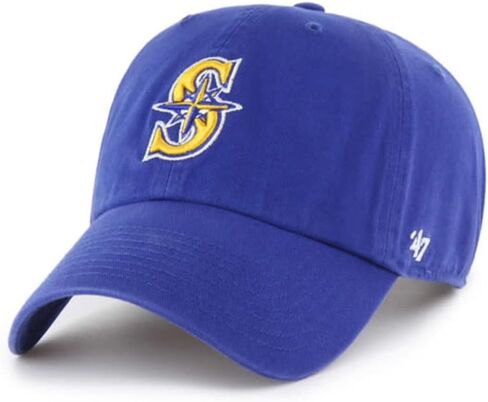 Seattle Mariners Clean Up Adjustable Hat - Royal in Saudi Arabia