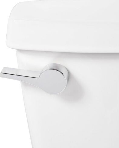 Signature Hardware 462387 Bradenton 1.28 GPF مرحاض دائري مكون من قطعتين مقاس 14 بوصة - أبيض in Kuwait