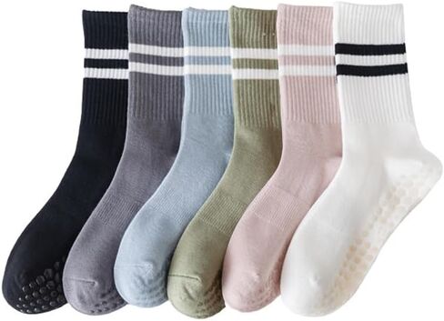 2-Pack Striped mid-calf socks in Saudi Arabia