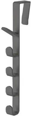 3pcs Bedroom Door Hanger， Clothes Hanging Rack， Over The Door Plastic Home Storage Organization Hooks， Purse Holder for Bags Rails，White & Coffee & Black in Saudi Arabia
