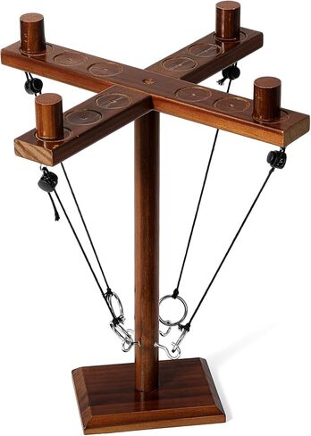 Hook and Ring Game Large Ring Toss Game for Graduation Party Adults Family Bar Indoor Outdoor Homes Yard Multiplayer Play Patio Decor in Saudi Arabia