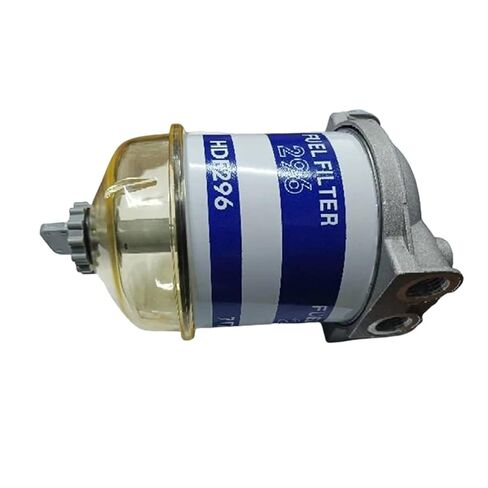 1 Piece Dual Addition Dual Fuel Filter 296 Element 7111-296 Filter Oil Water Separator Double Cup Assembly HDF296 in Saudi Arabia