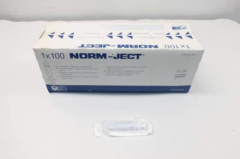 علبة بها 100 حقنة NORM-JECT 4100.000V0 10 ​​مل in Saudi Arabia