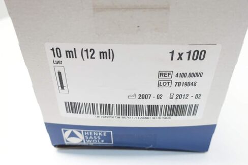 علبة بها 100 حقنة NORM-JECT 4100.000V0 10 ​​مل in Saudi Arabia