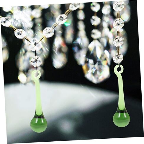 POPETPOP 6pcs Hanging Crystal Pendants for Chandelier Chandelier Crystal Prisms Light Pendant Decor Wedding Ornament in Saudi Arabia