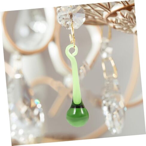 POPETPOP 6pcs Hanging Crystal Pendants for Chandelier Chandelier Crystal Prisms Light Pendant Decor Wedding Ornament in Saudi Arabia