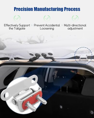 ANODZU 2 Pcs 68810-0R010 Rear Door Liftgate Hinge Assembly Fit for Toyota RAV4 2013 2014 2015 2016 2017 2018 Left or Right in Saudi Arabia
