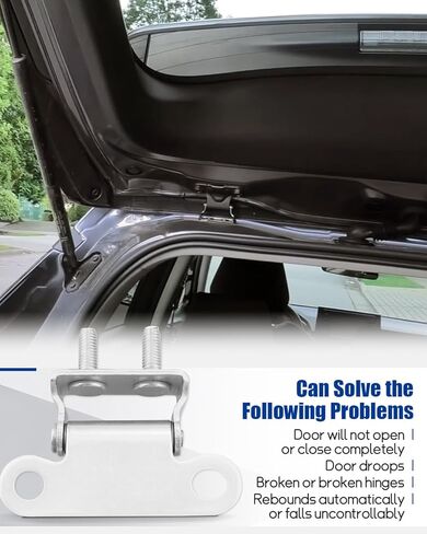ANODZU 2 Pcs 68810-0R010 Rear Door Liftgate Hinge Assembly Fit for Toyota RAV4 2013 2014 2015 2016 2017 2018 Left or Right in Saudi Arabia