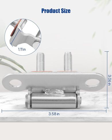 ANODZU 2 Pcs 68810-0R010 Rear Door Liftgate Hinge Assembly Fit for Toyota RAV4 2013 2014 2015 2016 2017 2018 Left or Right in Saudi Arabia