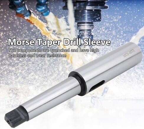 جلبة الحفر المستدقة مورس MT3-MT3، فولاذ عالي السرعة بدقة 0.015 مم، لتركيبات CNC in Kuwait