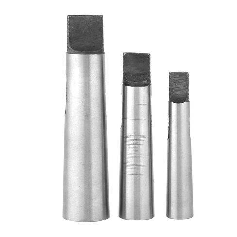 Taper Adapter,3 Pcs 45# Steel Reducing Sleeve,Easy to Store and Maintain,for The Mt Shank, Taper Shank Drills Mt1- Mt2 Mt2- Mt3 Mt3- Mt4 in Saudi Arabia