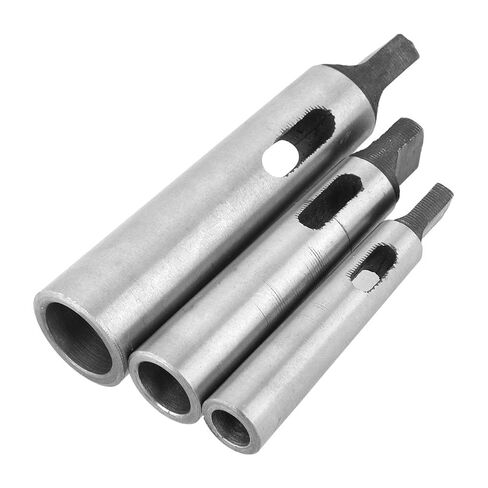 Taper Adapter,3 Pcs 45# Steel Reducing Sleeve,Easy to Store and Maintain,for The Mt Shank, Taper Shank Drills Mt1- Mt2 Mt2- Mt3 Mt3- Mt4 in Saudi Arabia
