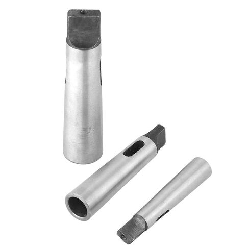 Taper Adapter,3 Pcs 45# Steel Reducing Sleeve,Easy to Store and Maintain,for The Mt Shank, Taper Shank Drills Mt1- Mt2 Mt2- Mt3 Mt3- Mt4 in Saudi Arabia