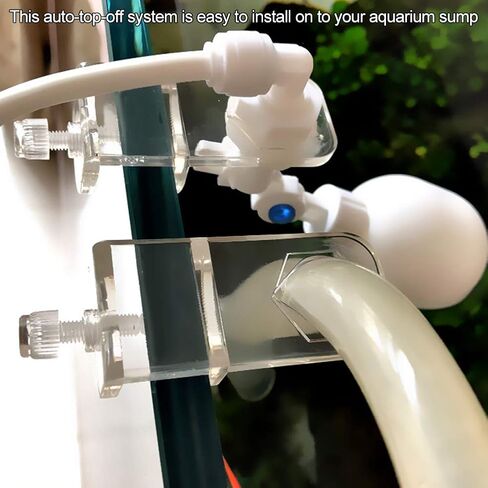 Water Fountain Auto Fill System, Water Leveler Float Kit, Auto Pool Filler Pond Float Valve with Manual Adjustment for Outdoor Fountains, Gardens, Ponds, Tank Aquarium, Acrylic and Plastic Material in Saudi Arabia
