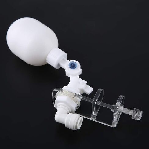 Water Fountain Auto Fill System, Water Leveler Float Kit, Auto Pool Filler Pond Float Valve with Manual Adjustment for Outdoor Fountains, Gardens, Ponds, Tank Aquarium, Acrylic and Plastic Material in Saudi Arabia