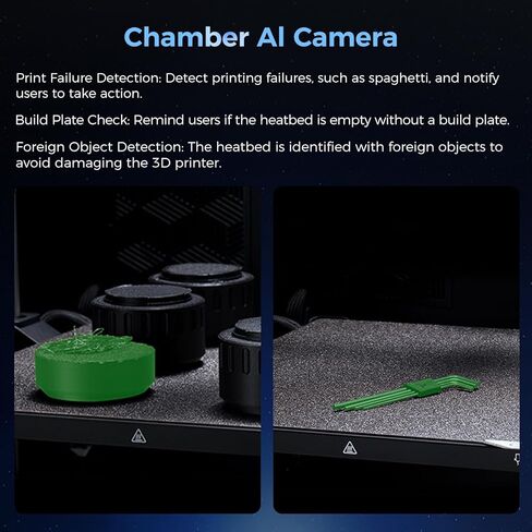 Creality Official K2 Pro/ K2 Chamber AI Camera Ultra HD Camera, Real-time Monitoring on Your Phone and Enhanced Efficiency, Compatible with Creality K2/ K2 Pro 3D Printers (Not Compatible with K2 SE) in Saudi Arabia