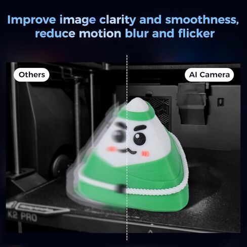 Creality Official K2 Pro/ K2 Chamber AI Camera Ultra HD Camera, Real-time Monitoring on Your Phone and Enhanced Efficiency, Compatible with Creality K2/ K2 Pro 3D Printers (Not Compatible with K2 SE) in Saudi Arabia