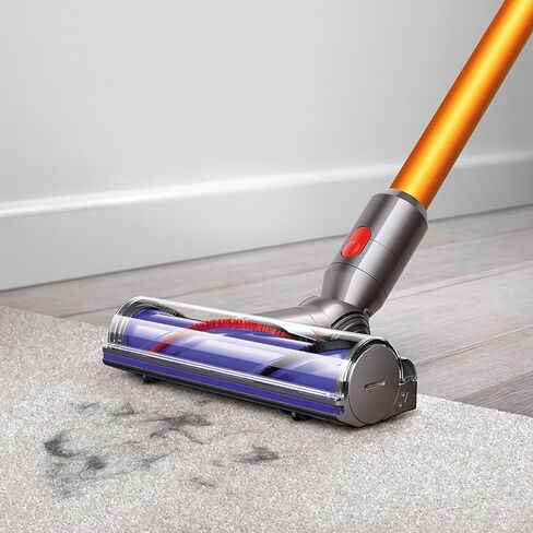 Dyson (214730-01 V8 Absolute Cordless Stick Vacuum Cleaner, Yellow in Saudi Arabia