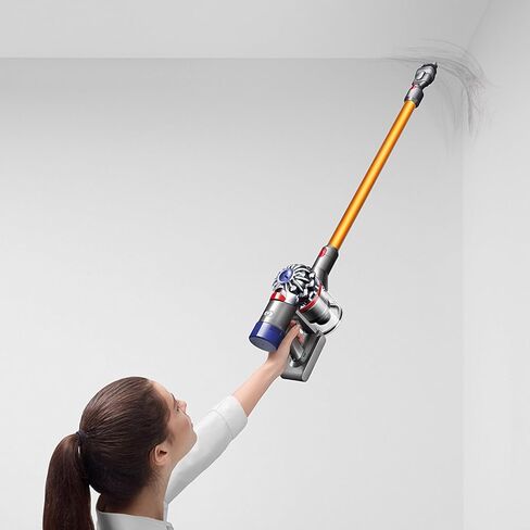 Dyson (214730-01 V8 Absolute Cordless Stick Vacuum Cleaner, Yellow in Saudi Arabia