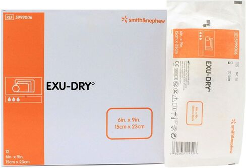 Smith and Nephew Exudry Full Absorbency Dressing 6In X 9In 5999006 by Smith and Nephew, Inc. in Saudi Arabia
