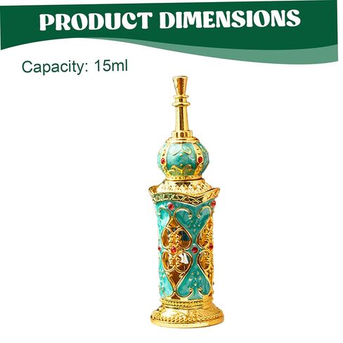 زيت عطر عربي 15 مل عطر دبي طويل الأمد مع زجاجة فاخرة لهدايا الرجال وديكورات عيد الميلاد in Kuwait