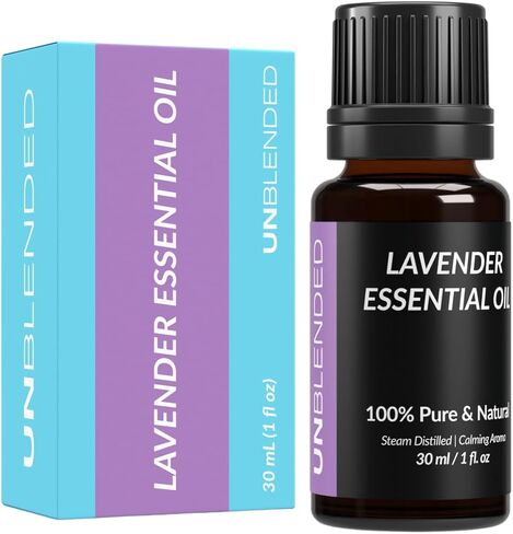 زيت اللافندر العطري من غير ممزوج 30 مل - نقي 100%، زيت مقطر بالبخار، زيت طبيعي للعلاج بالروائح العطرية للناشر والنوم والاسترخاء والبشرة in Saudi Arabia