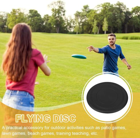 PATIKIL Flying Disc Soft Silicone Colorful Flying Disk Flyer for Outdoor Sports Lawn in Saudi Arabia