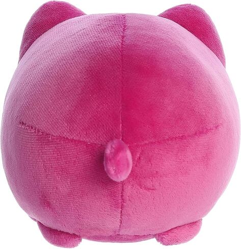 حيوان محشو من Aurora® Enchanting Tasty Peach® Cosmic Purple Meowchi - تصميم مشرق وملون لديكور الغرفة - مثالي للبالغين والأطفال وأعياد الميلاد - 7 بوصات in Saudi Arabia