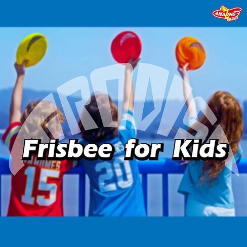 AMAZING TOYZ Tirodisc Foldable Frisbee for Kids & Adults, 20cm Soft Silicone Flying Disc - Portable Pocket-Sized Outdoor Waterproof Toy for Beach, Park, Pool Games | Easy Clean & Safe Catch in Saudi Arabia