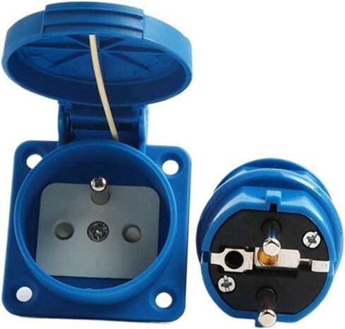 مقبس مخفي 16a220v قابس نقل الطاقة القياسي الفرنسي الثابت in Kuwait