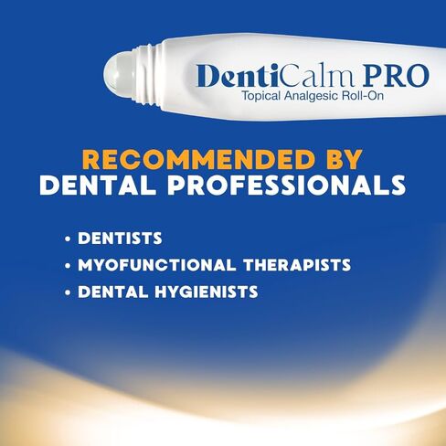 مصل تخفيف TMJ من nfuse DentiCalm Pro - موضعي لآلام الفك وتوتر العضلات بقوة احترافية - علاج سريع المفعول لألم الفك وتحسين القدرة على الحركة in Saudi Arabia