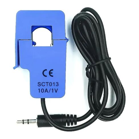 محول تيار مقسم SCT-013، مستشعر تيار تيار متردد غير جراحي، مدخل 100 أمبير، موديل SCT-013-000، خرج الجهد الخطي للمراقبة الصناعية (100 أمبير 50 ​​مللي أمبير) in Kuwait