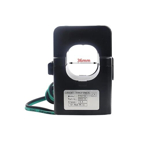 KCT-36 Split Core Current Transformer, 36mm Window Hole, 500A/5A Ratio, Class 0.5, Compact Current Sensor for Electrical Panels (100A(5A)) in Saudi Arabia