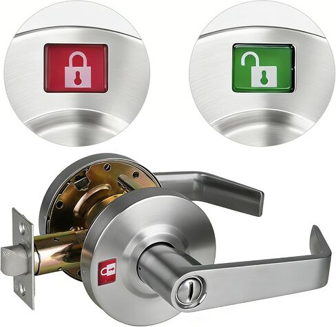 NEWBANG Grade 2 ADA Commercial Heavy Duty Entry Door Lever UL Listed and 3 Hour Fire Rated, Satin Chrome 26D, Left and Right Handed,MD-C2-1ET-1P in Saudi Arabia