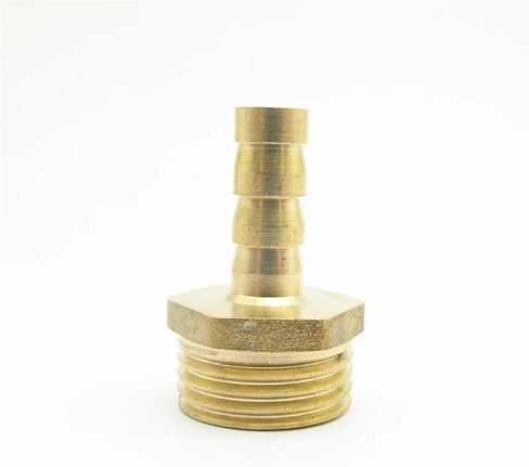 1 قطعة خرطوم 12 مللي متر x 1/2 "ذكر BSP تركيب الأنابيب النحاسية موصل IHNIEAEW in Kuwait