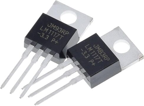 LM1117T-3.3 TO220 LM1117-3. LM1117T .3V LM1117 TO-220 10 قطع in Kuwait